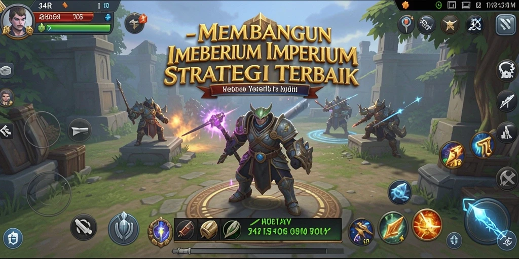 Tampilan gameplay SLG yang menegangkan dan strategis.