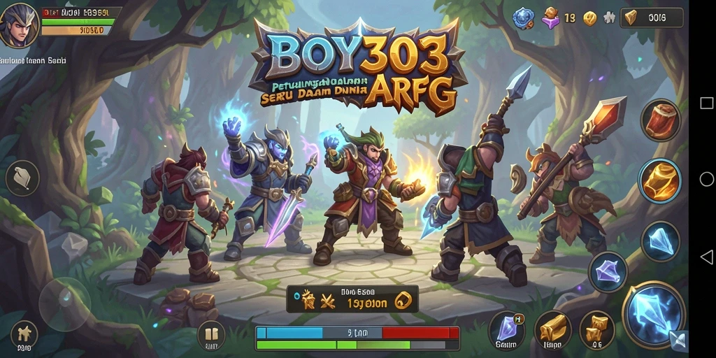Tampilan gameplay menarik dari BOY303 dalam dunia ARPG.