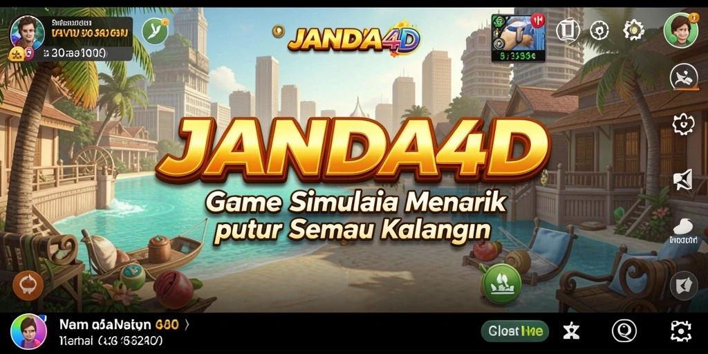 Tampilan gameplay seru di JANDA4D dengan karakter dan misi yang menarik.
