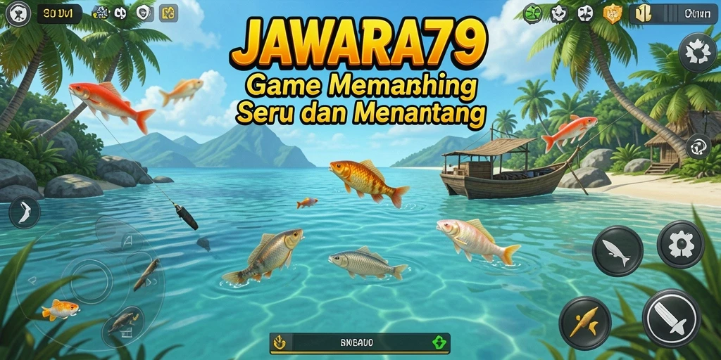 Tangkapan ikan di laut yang menakjubkan dalam JAWARA79.