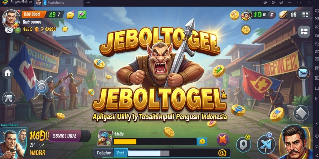 Tampilan antarmuka JEBOLTOGEL dengan fitur-fitur Utility yang menarik.