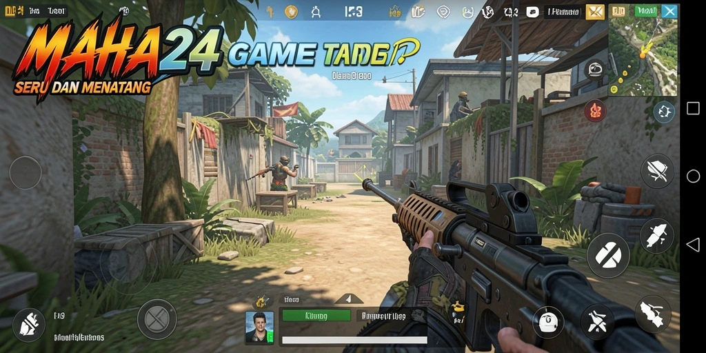 Tampilan gameplay seru dalam MAHA24 dengan aksi yang mendebarkan.