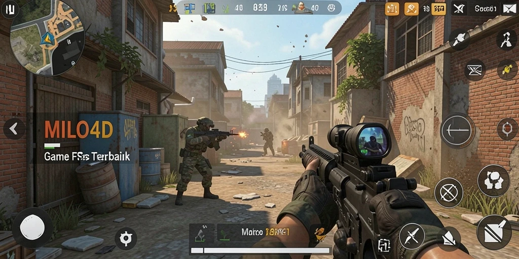 Tampilan screenshot dari gameplay seru MILO4D yang mendebarkan.