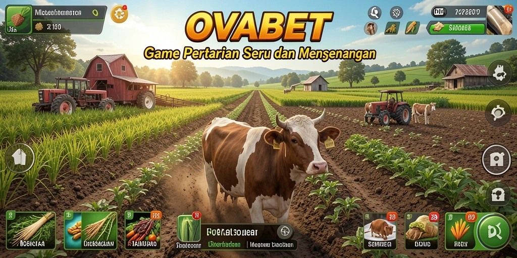 Tampilan gameplay OVABET yang menarik dan penuh warna.