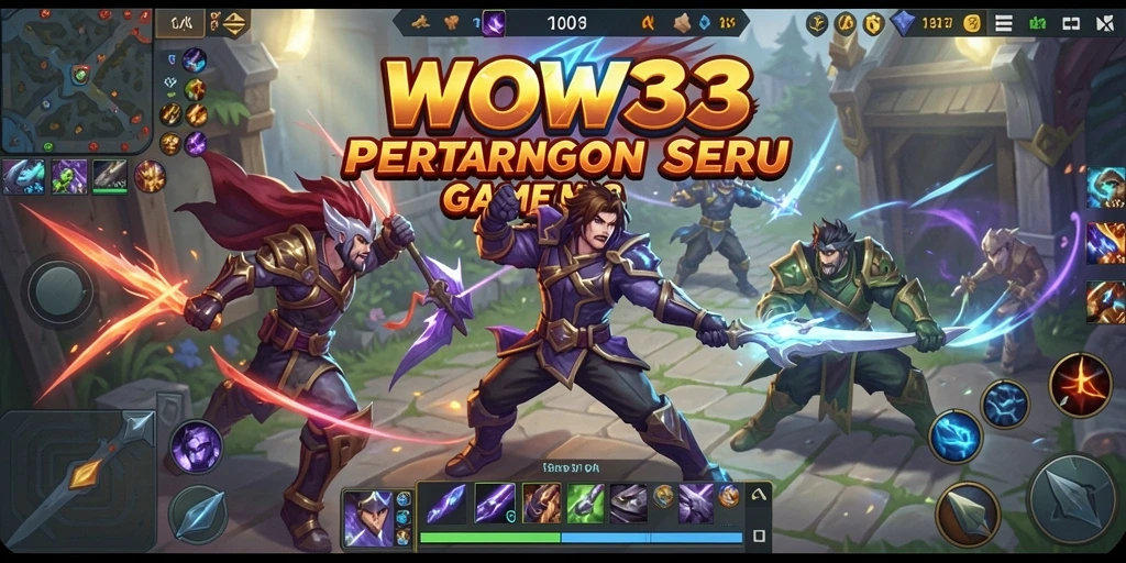 Gameplay seru dan karakter unik di WOW33.